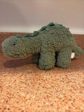 Manhattan Toy Company plush dinosaur toy lovey- Green